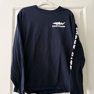Unisex Chatham Shark Bite Long Sleeve